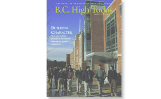 Boston College High School magazine cover