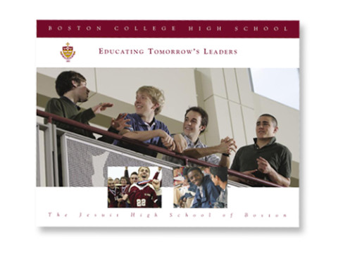 Boston College Highschool view book cover